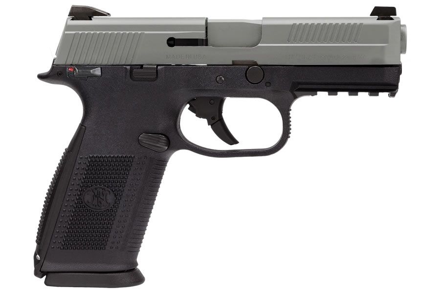 FNS-40 40 S&W Striker-Fired Pistol with Stainless Slide and Night Sights