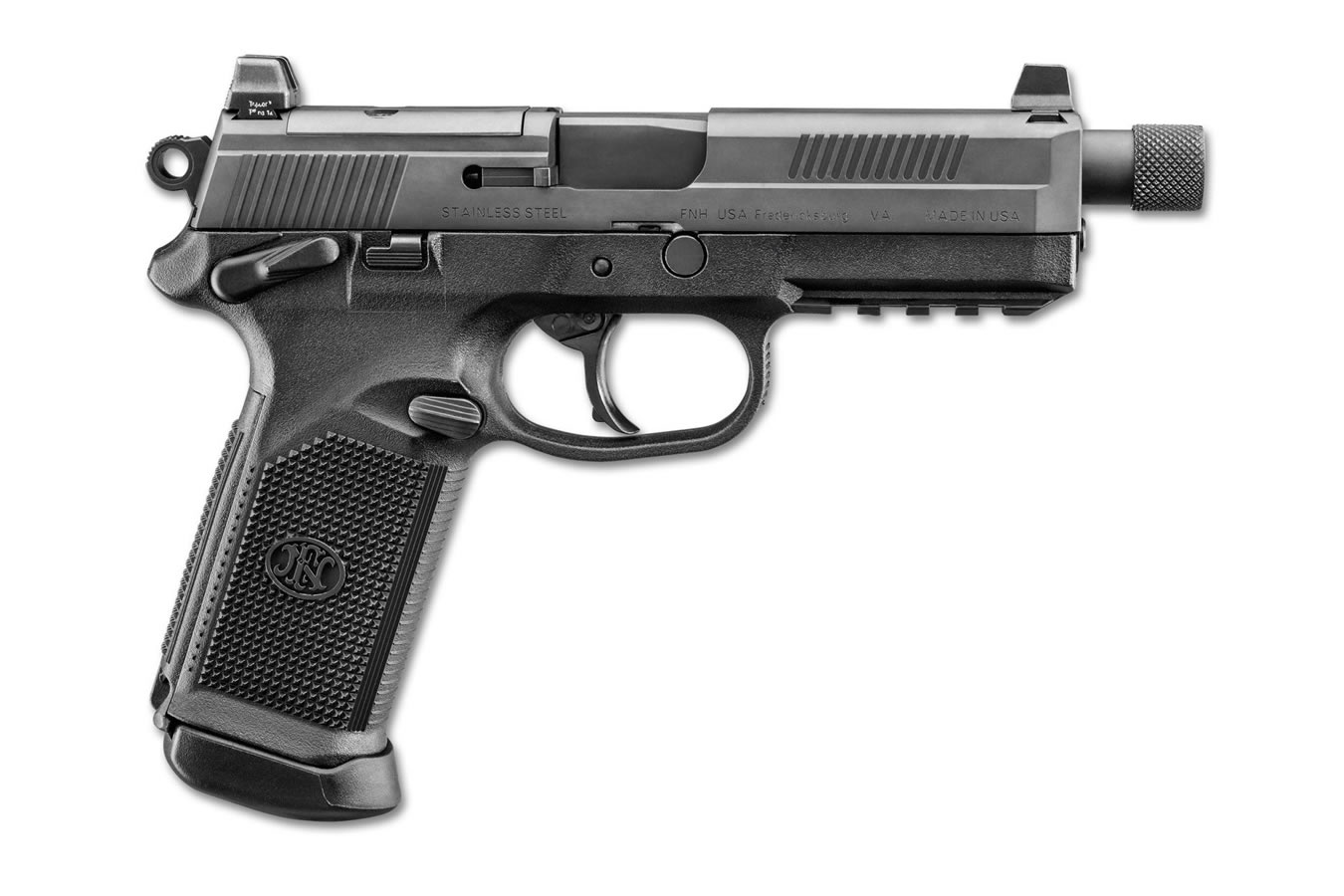 FNX-45 Tactical 45 Auto Black Pistol with Threaded Barrel