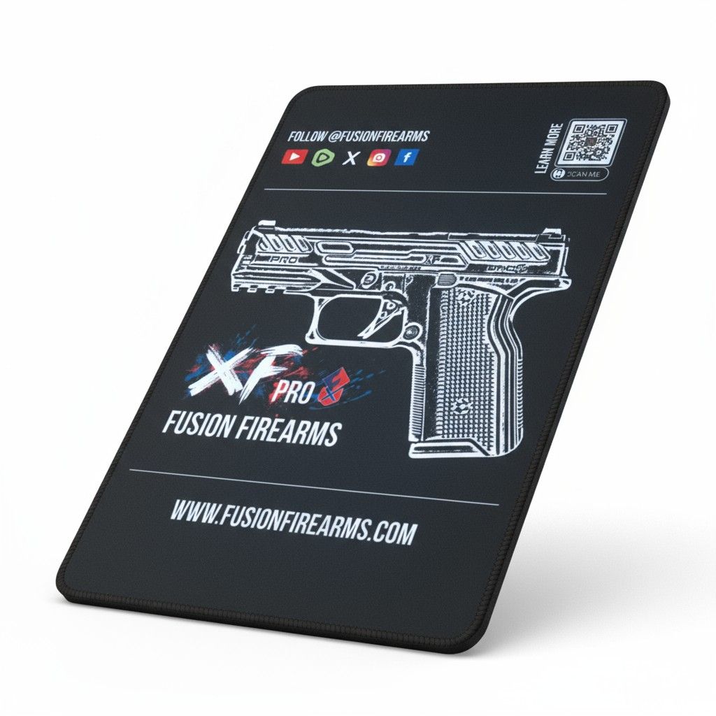 Fusion Firearms XF Pro Large Mouse Pad - 9" x 13.75"