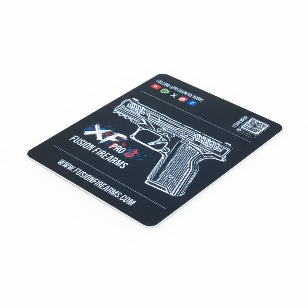 Fusion Firearms XF Pro Mouse Pad - 7" x 8.5" — image 2