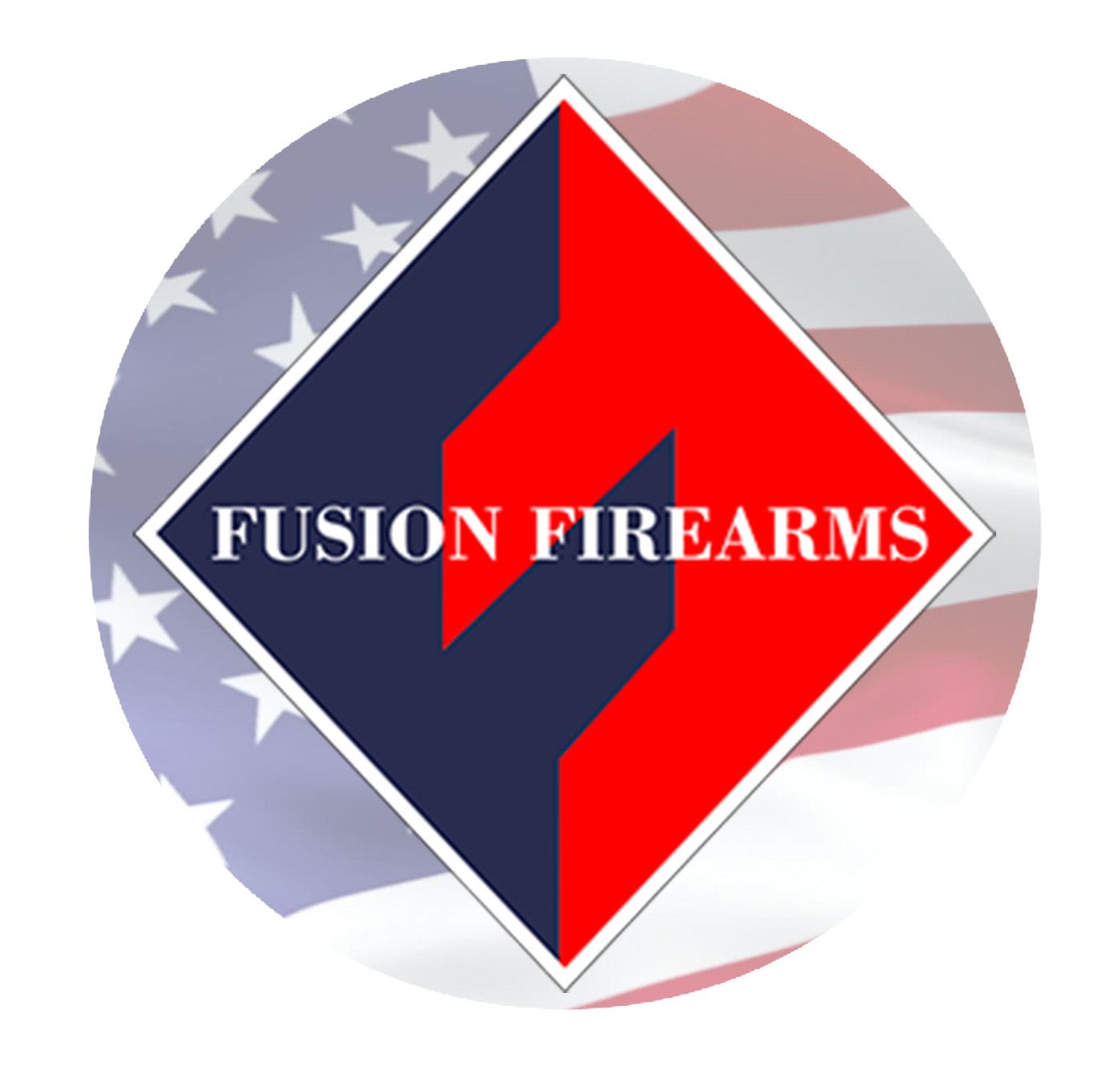 Fusion Window Decal, 4" Diameter - American Fusion Logo