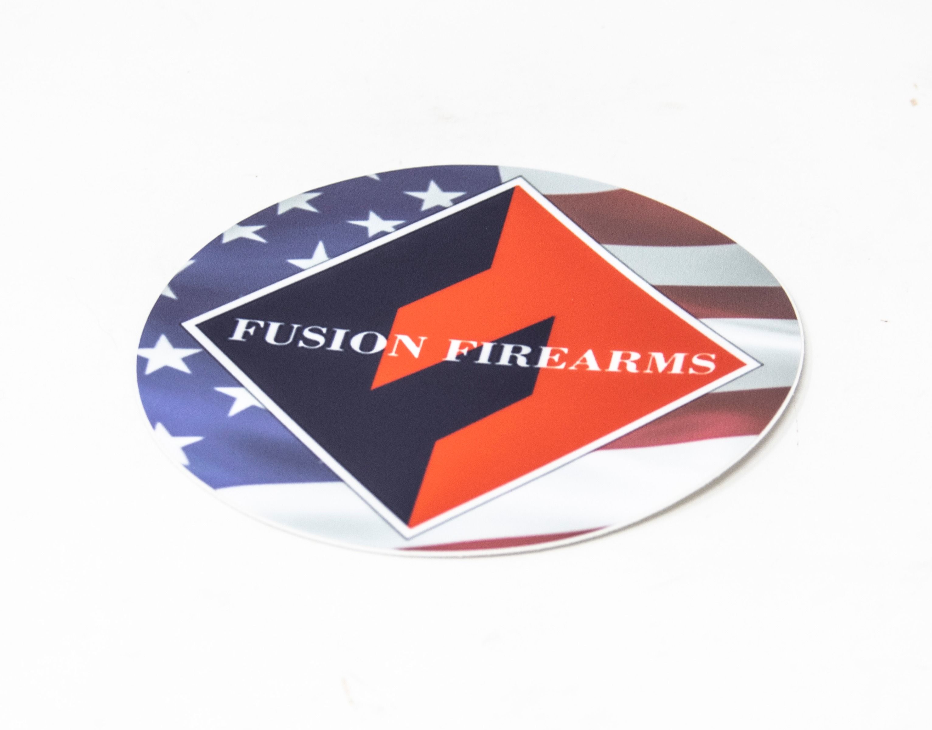Fusion Window Decal, 4" Diameter - American Fusion Logo — image 2