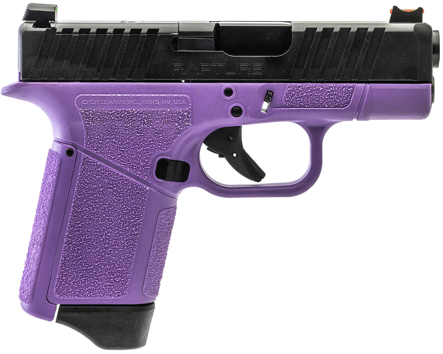 Gforce Arms GF9 Rapture 9MM 3 25 Inch 121 Purple Cerakote