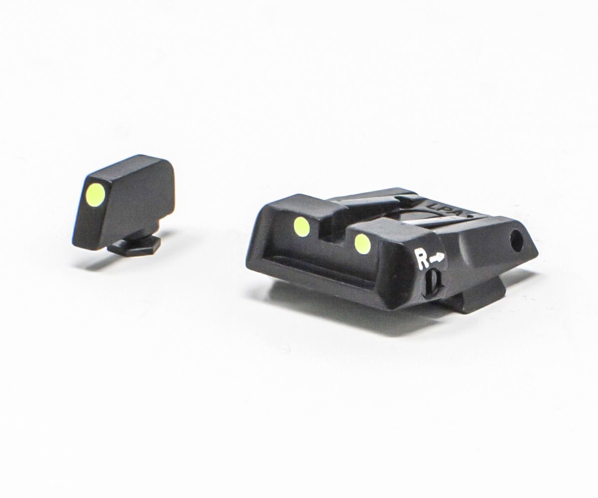 Glock 17 - 43 - Luminova Adjustable Sight Set