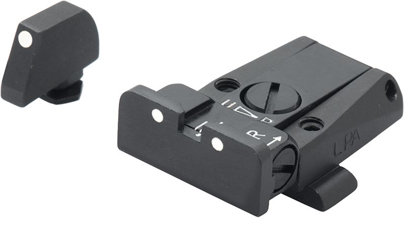 Glock 17 - 43 - White Dot Adjustable Sight Set
