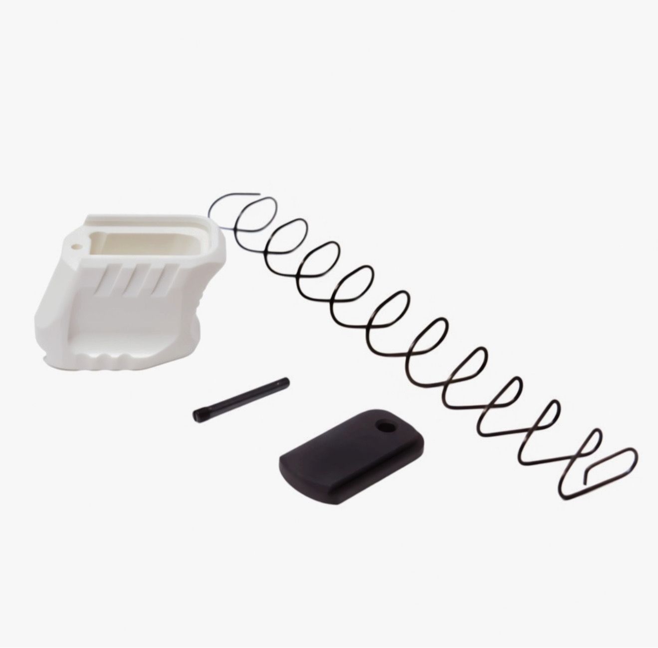 Glock 17 +5 Magazine Extension Kit - White (XP Pro Compatible) — image 2