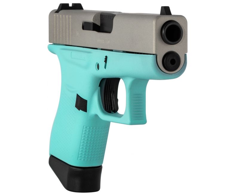 Glock 43 Tiffany Blue Robins Egg Blue 9MM 3 39 Inch Barrel 6 Rounds — image 2