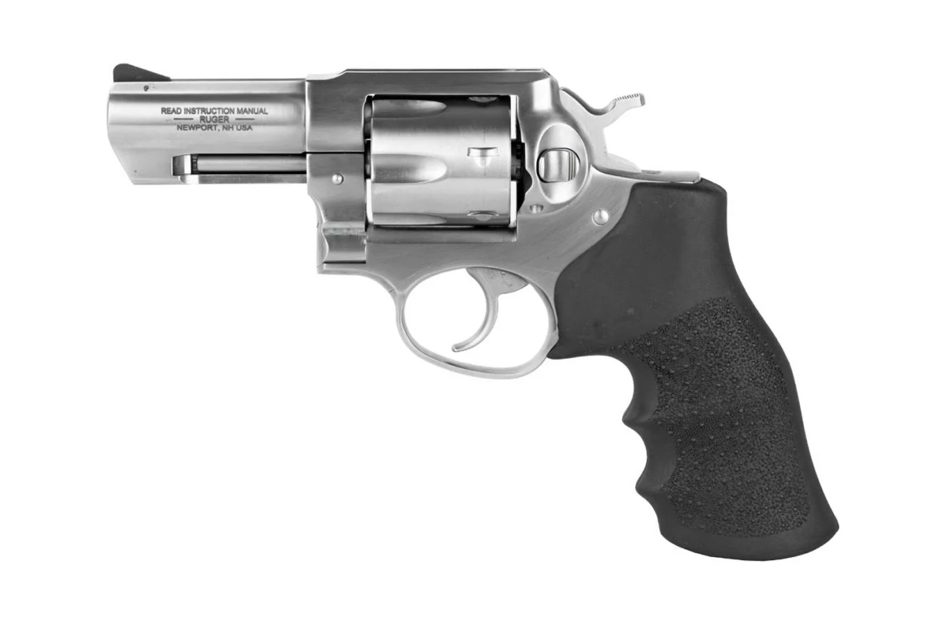 GP100 Standard 357 Magnum Double-Action Revolver with Hogue Monogrip