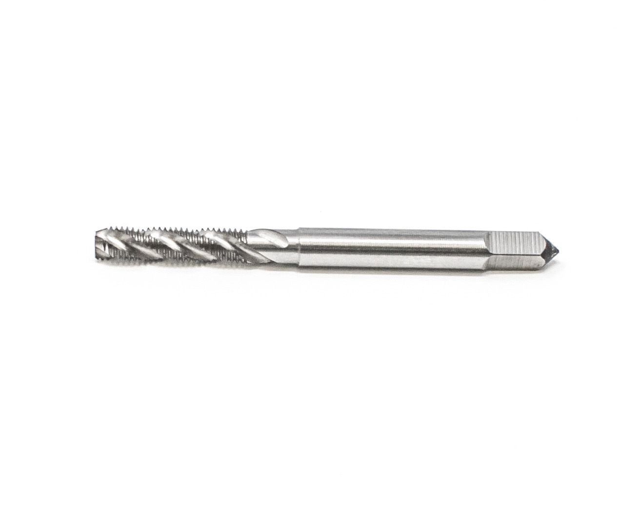 Gunsmithing Tap 6-48, HSS - Bottoming Style, Spiral Flute