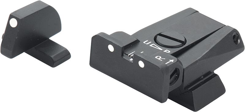 H&K 40 USP - White Dot Adjustable Sight Set