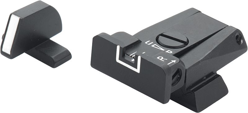 H&K 40 USP - White Outline Adjustable Sight Set