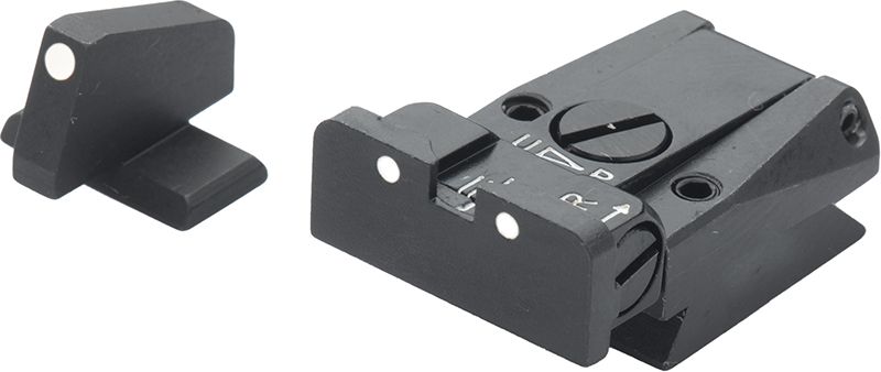 H&K P7 - White Dot Adjustable Sight Set
