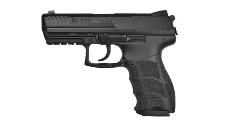 HK P30 V3 9MM DA SA 3 85IN Black