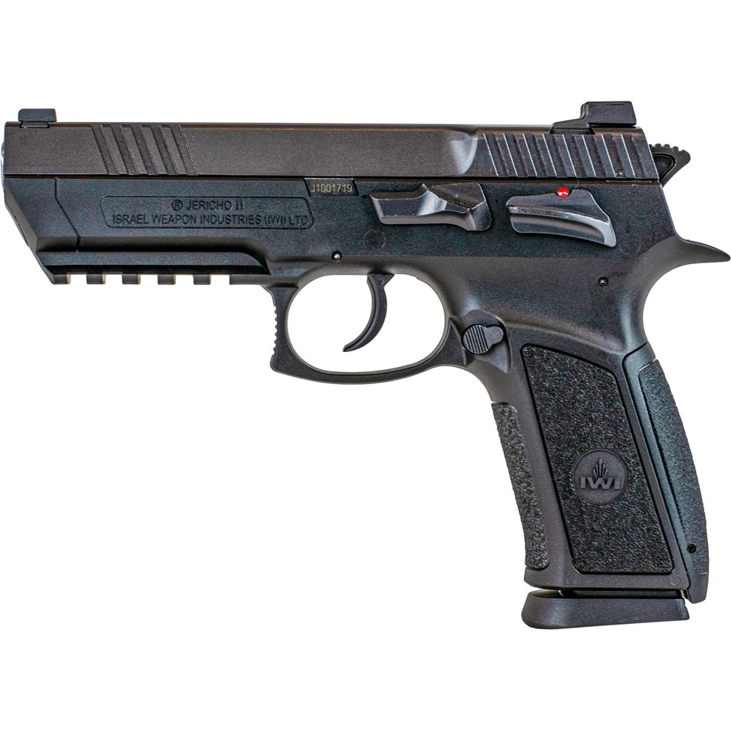 Iwi Jericho 941 Enhanced Polymer Side Pistol 9MM 3 8 Black 17 RD
