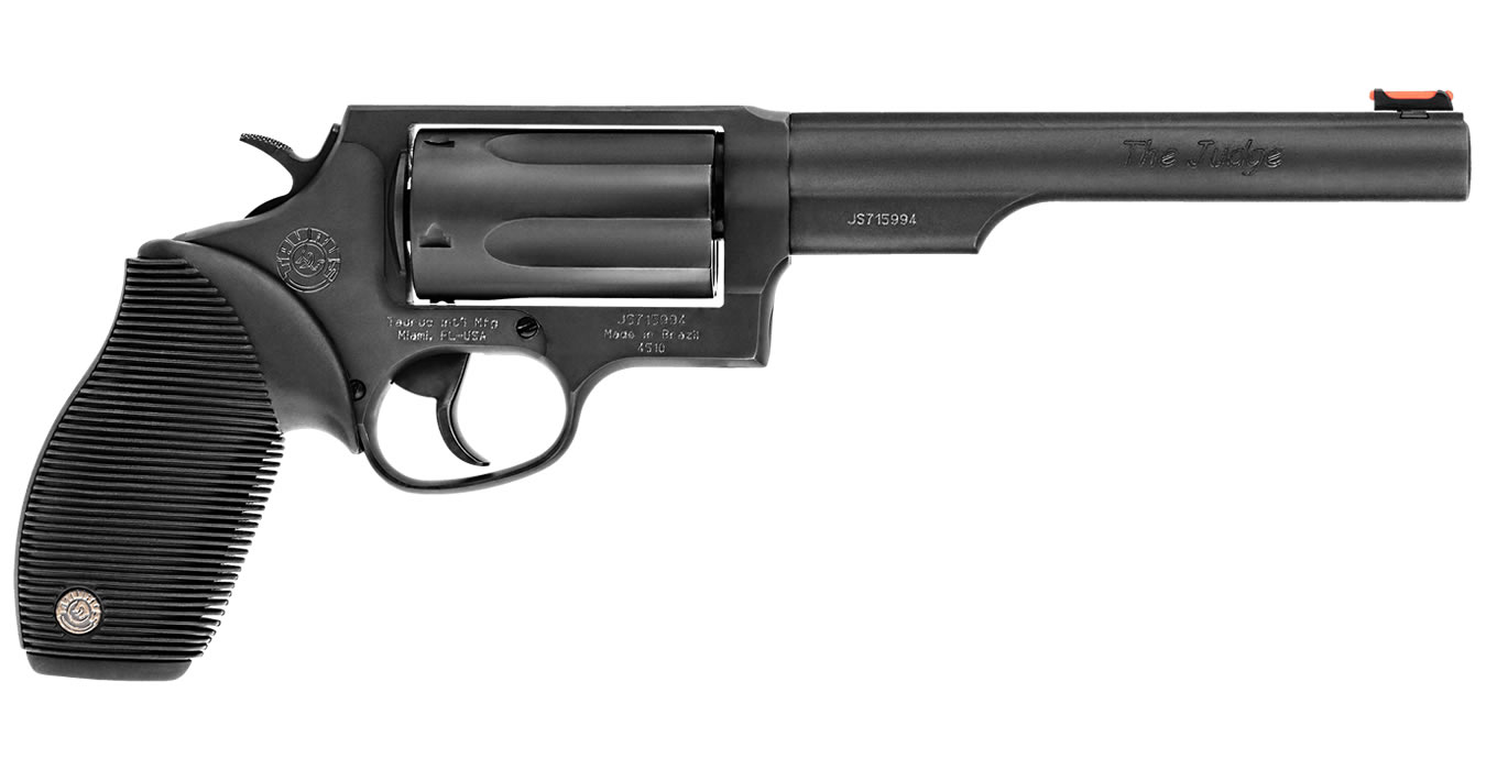 Judge 410GA/45LC Black Revolver with 6.5-inch Barrel