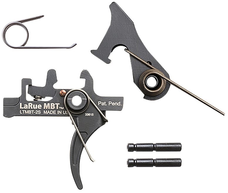LaRue MBT-2S 2-Stage Trigger, Curved, for AR-15/AR-10