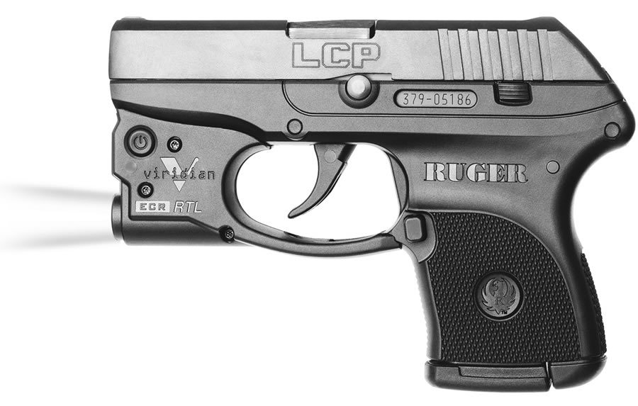 LCP 380ACP with Viridian Taclight and Holster