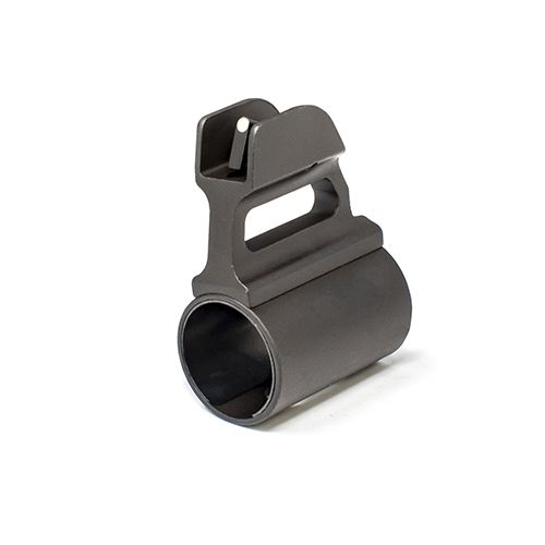 LPA Front Shotgun Sight - Clamp-On Band - White Dot, Tall