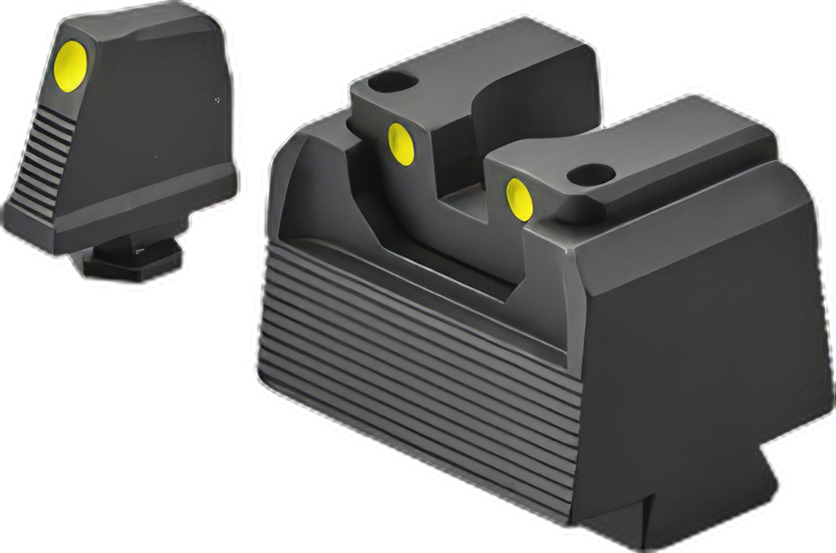 LPA Glock 17-48 (Optical Ready) - Luminova Night Sights (Adjustable)