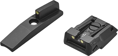 LPA Luminova Carry Sight Set for Ruger Mark IV 22/45 Lite