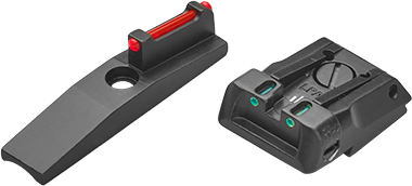 LPA Fiber Optic Carry Sight Set for Ruger Mark IV Series