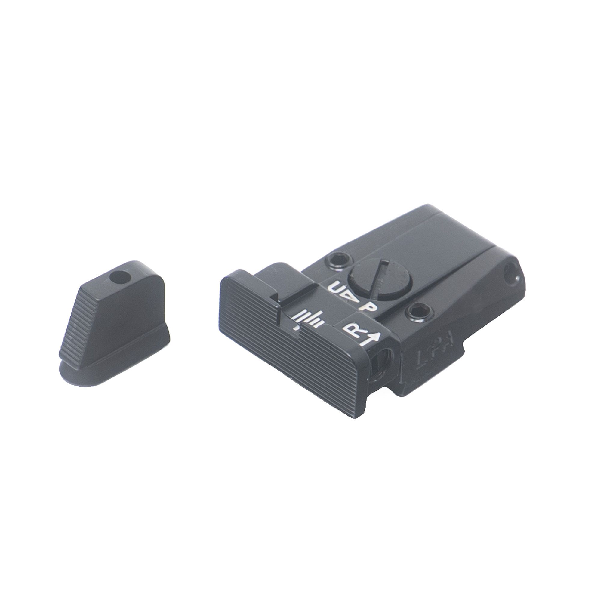 LPA SPR24CZ07 All-Black Sight Set for CZ P07/P09
