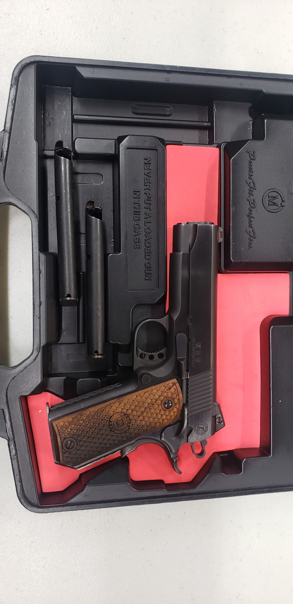 Mac 1911 Bobcut 45 ACP Semi Auto Handguns