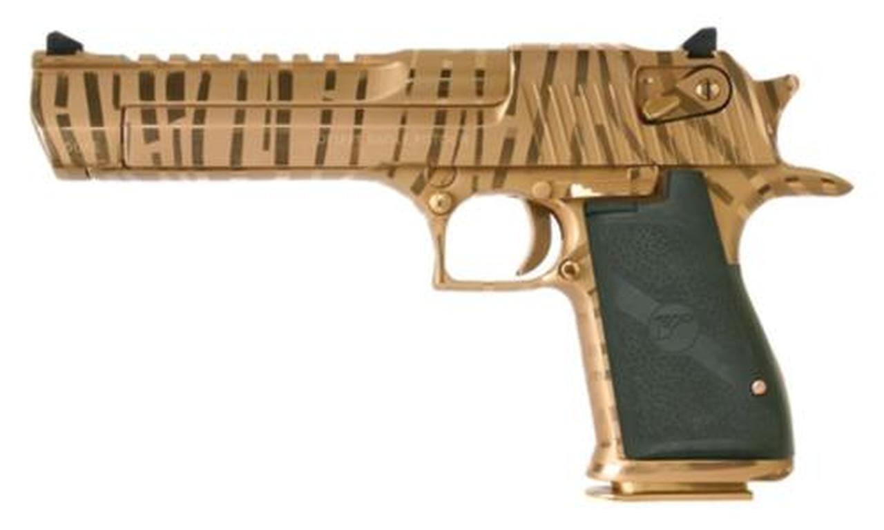 Magnum Research Desert Eagle 50 AE Gold Tiger Stripe