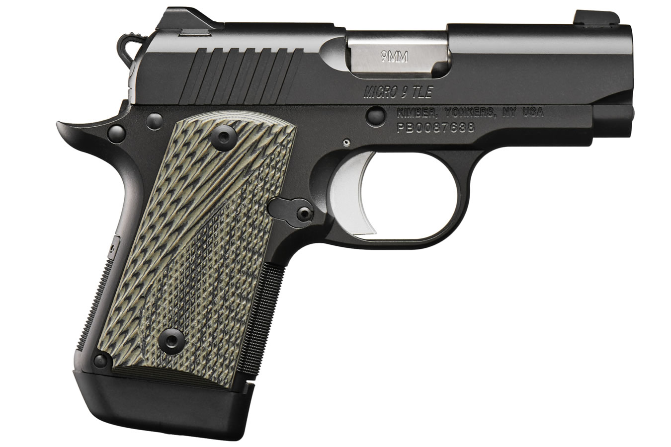 Micro 9 TLE 9mm with Night Sights and G10 Grips