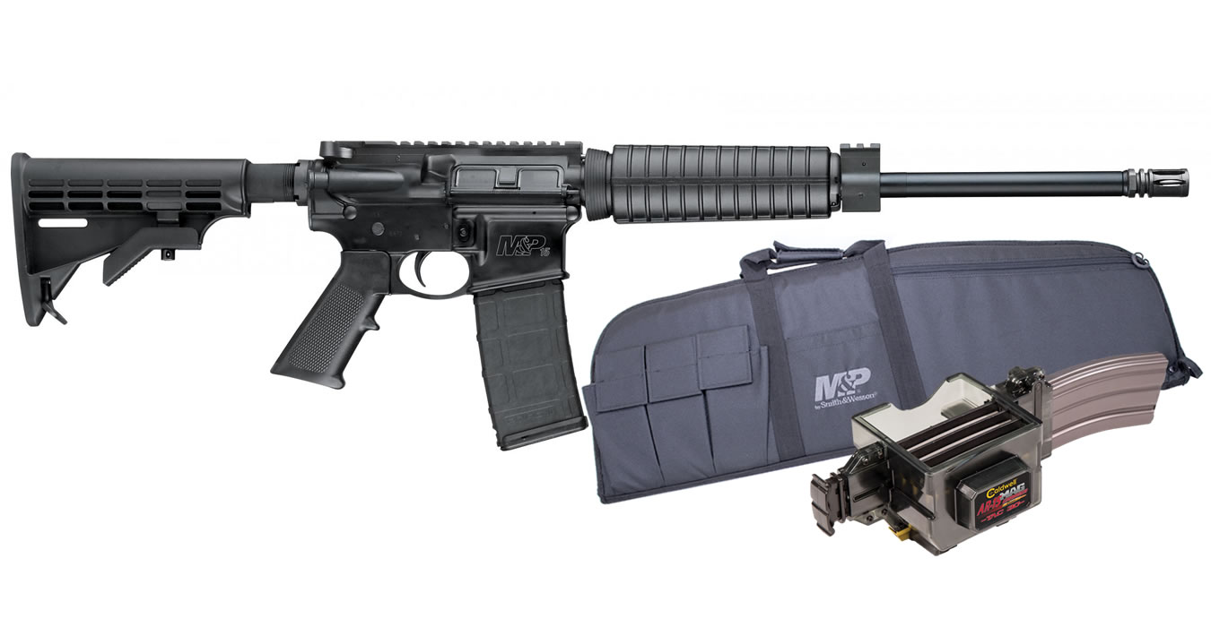 MP15 Sport II 5.56mm Optics Ready Rifle with Caldwell Mag Charger and Duty Serie