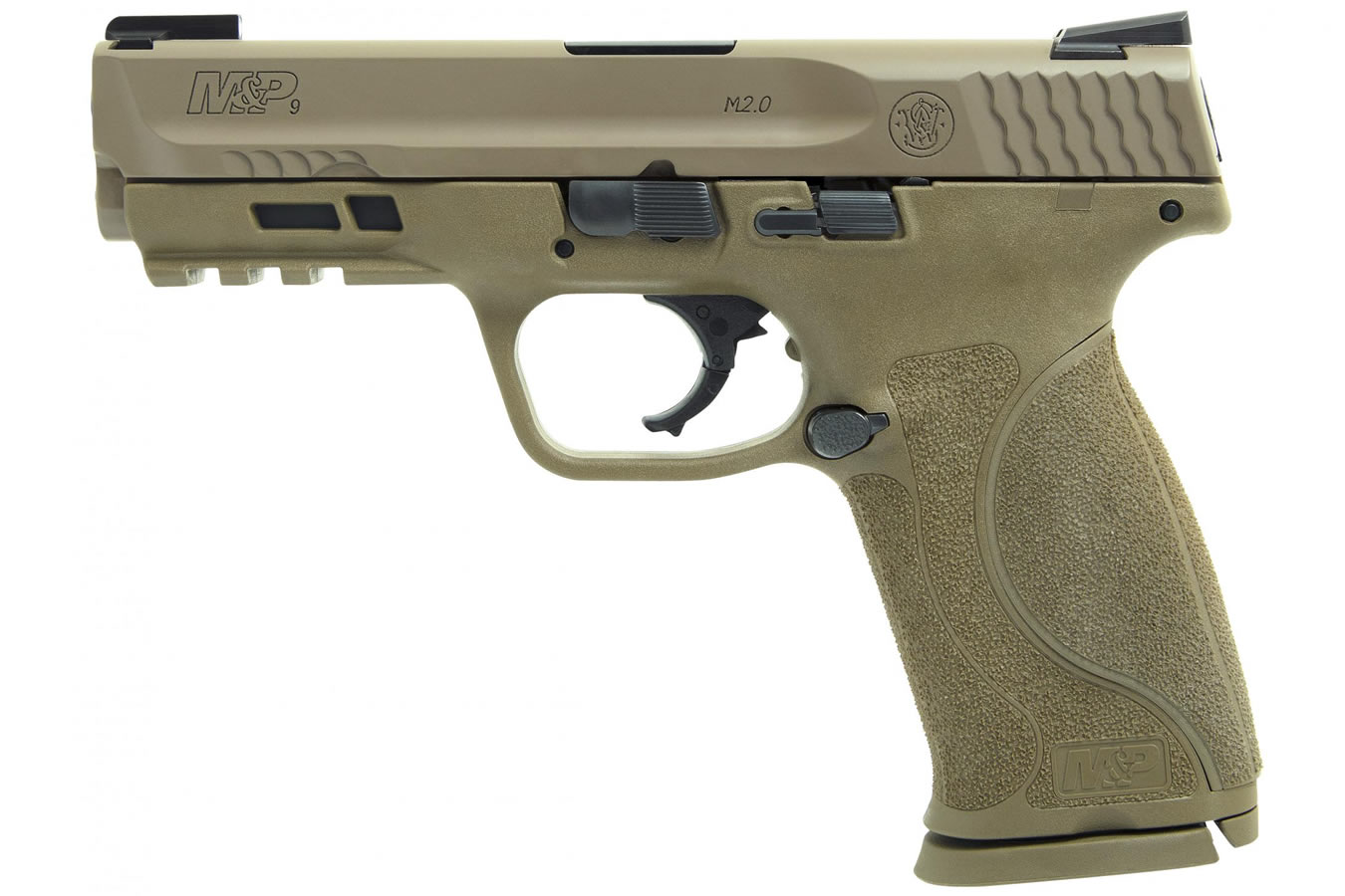 MP9 M2.0 9mm Flat Dark Earth (FDE) Centerfire Pistol with TruGlo TFX Sights