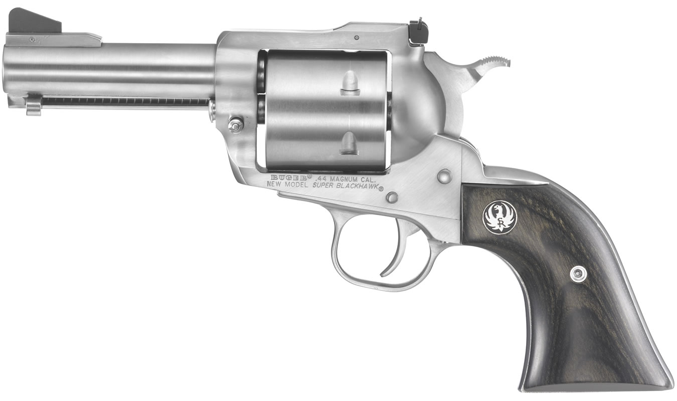 Model Super Blackhawk 44 Rem Mag Single-Action Revolver with 3.75-Inch Barrel