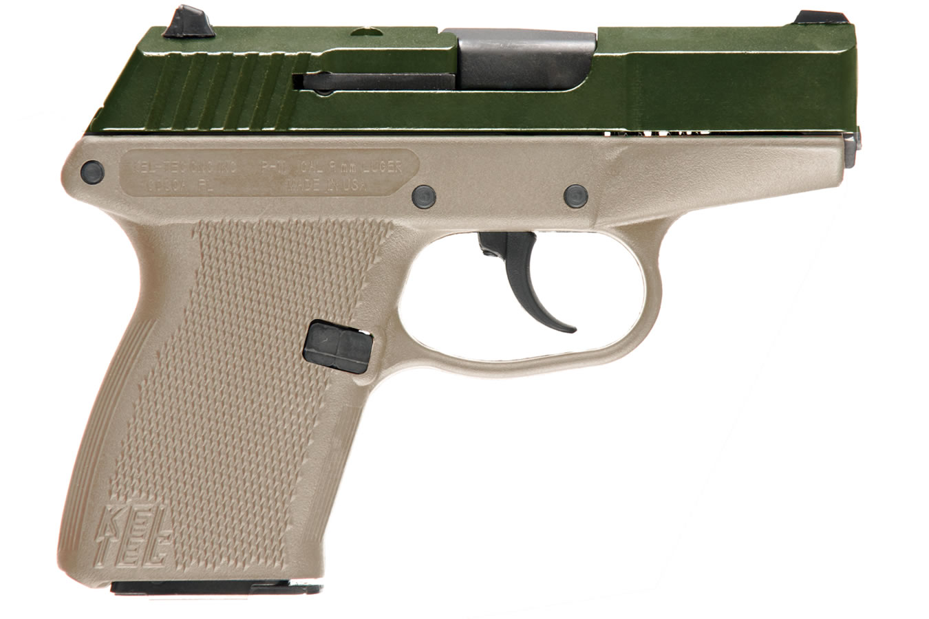 P-11 9mm Green/Tan Carry Conceal Pistol