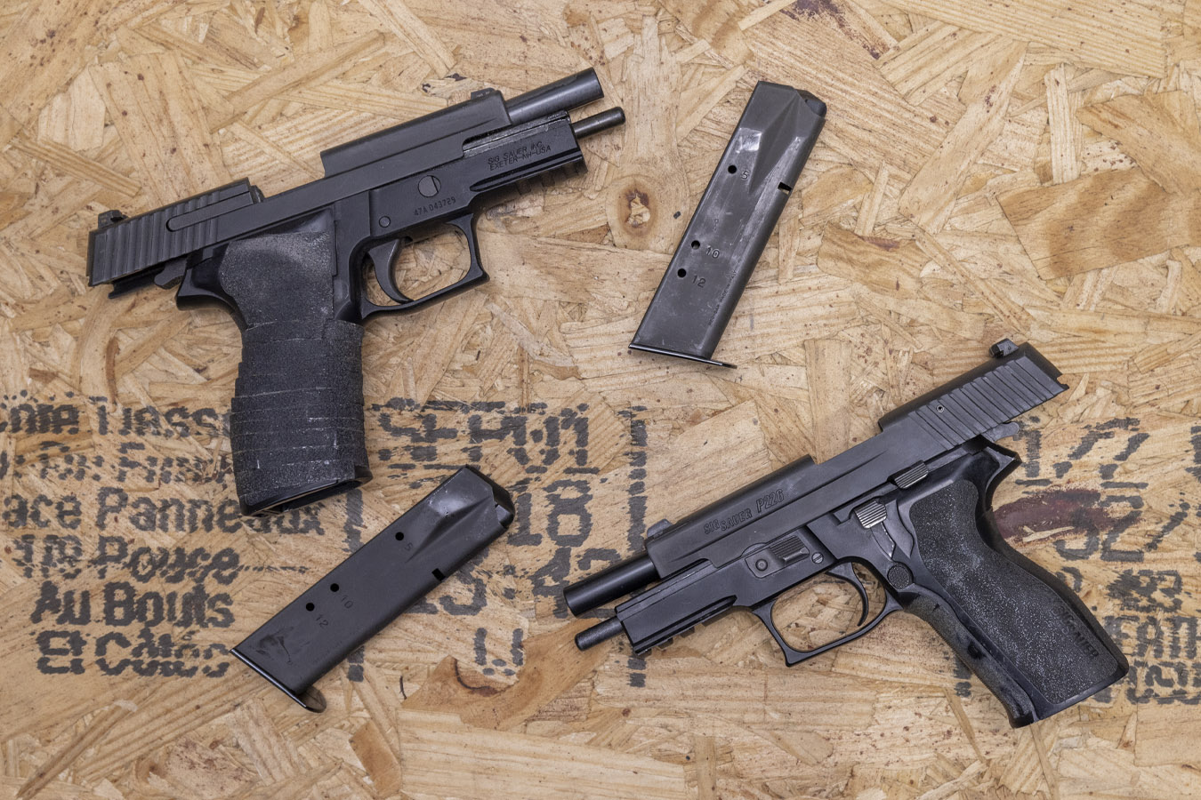 P226 40 S&W DA/SA Police Trade-ins (Fair Condition)