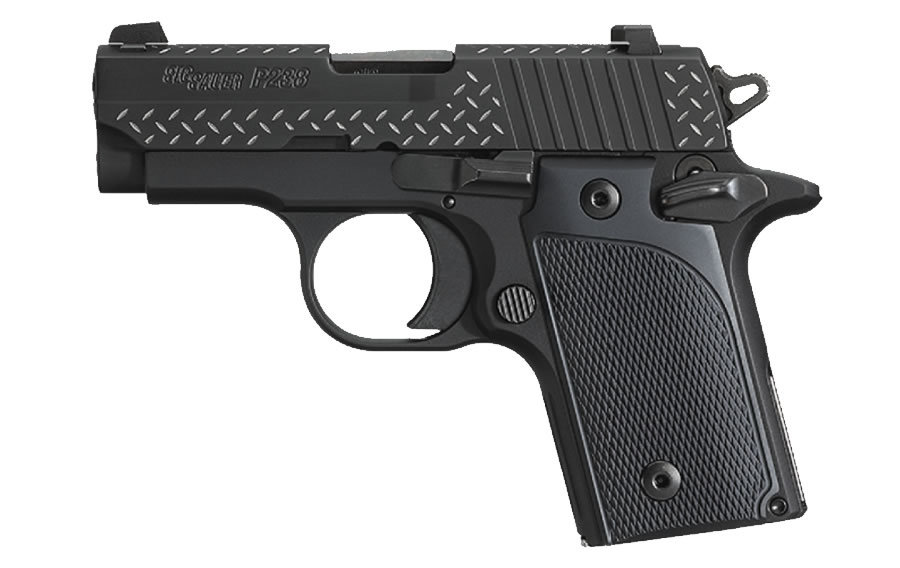 P238 Black Diamond Plate 380 ACP Centerfire Pistol