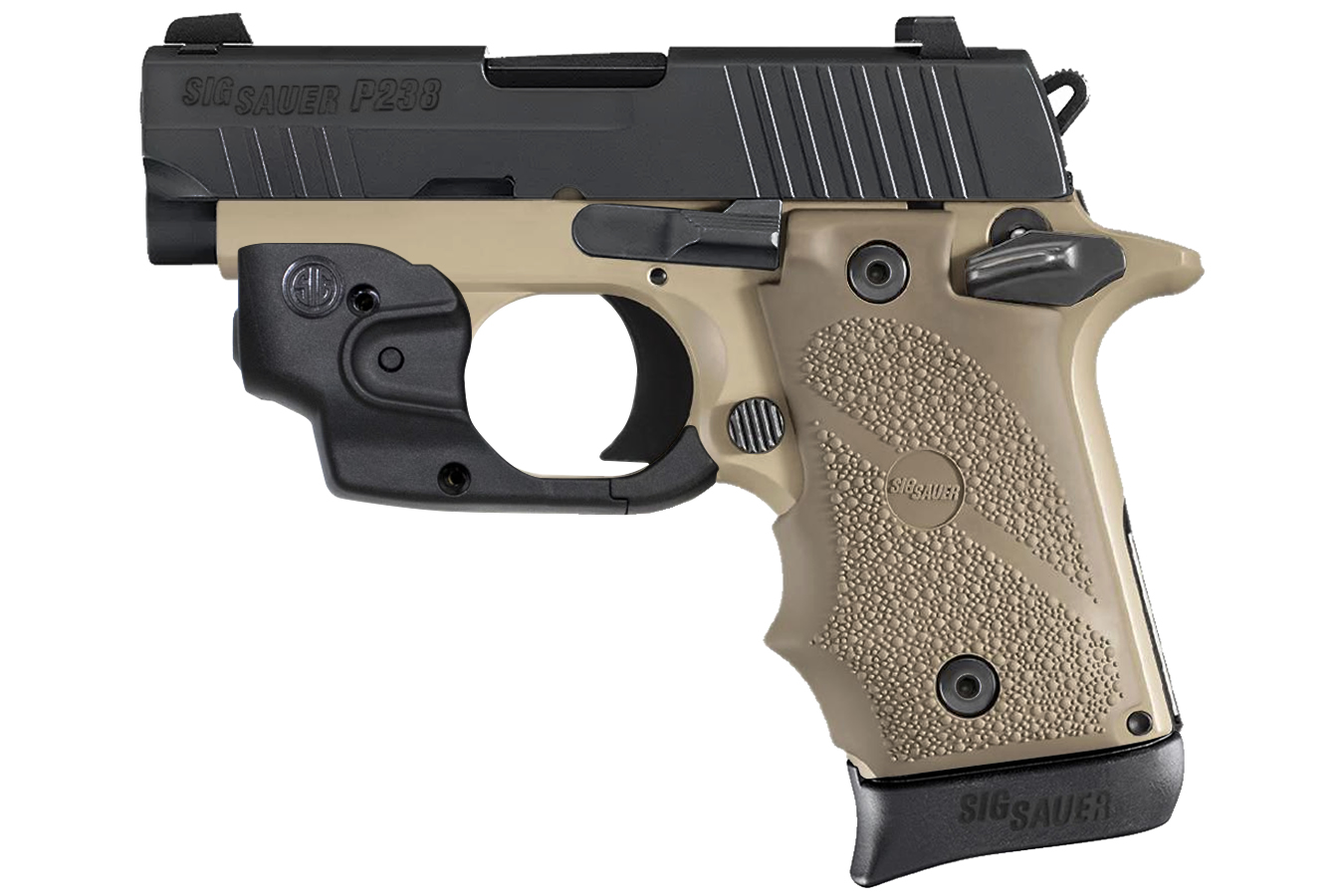 P238 Combat FDE Two-Tone 380 ACP with Sig Lima-38 Laser