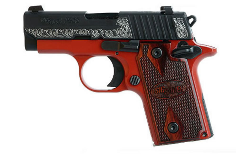 P238 Lady 380 ACP Centerfire Pistol with Rosewood Grips
