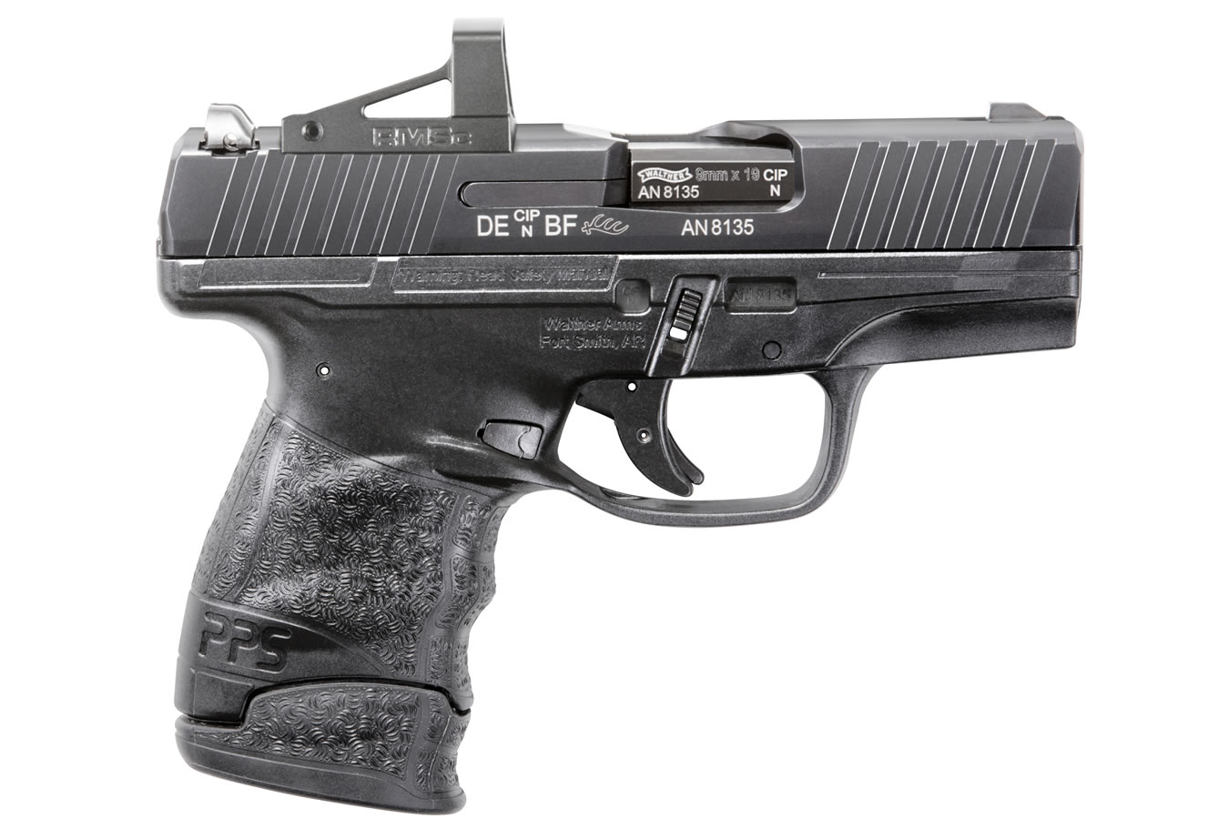 PPS M2 9mm with RMSC Shield Optic