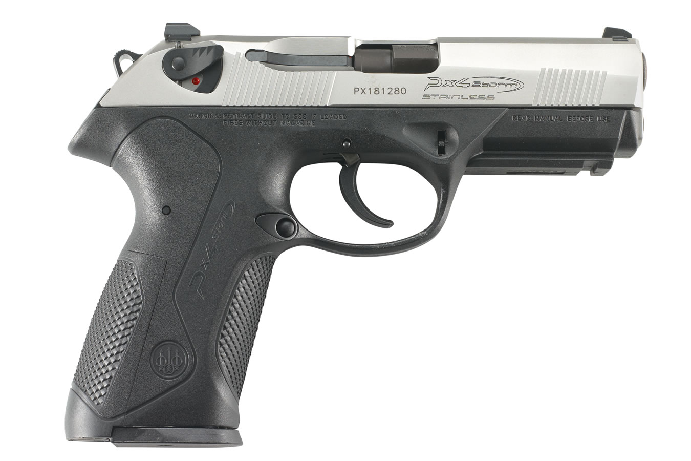 PX4 Storm Type F Full-Size 40 S&W Pistol with Inox Finish