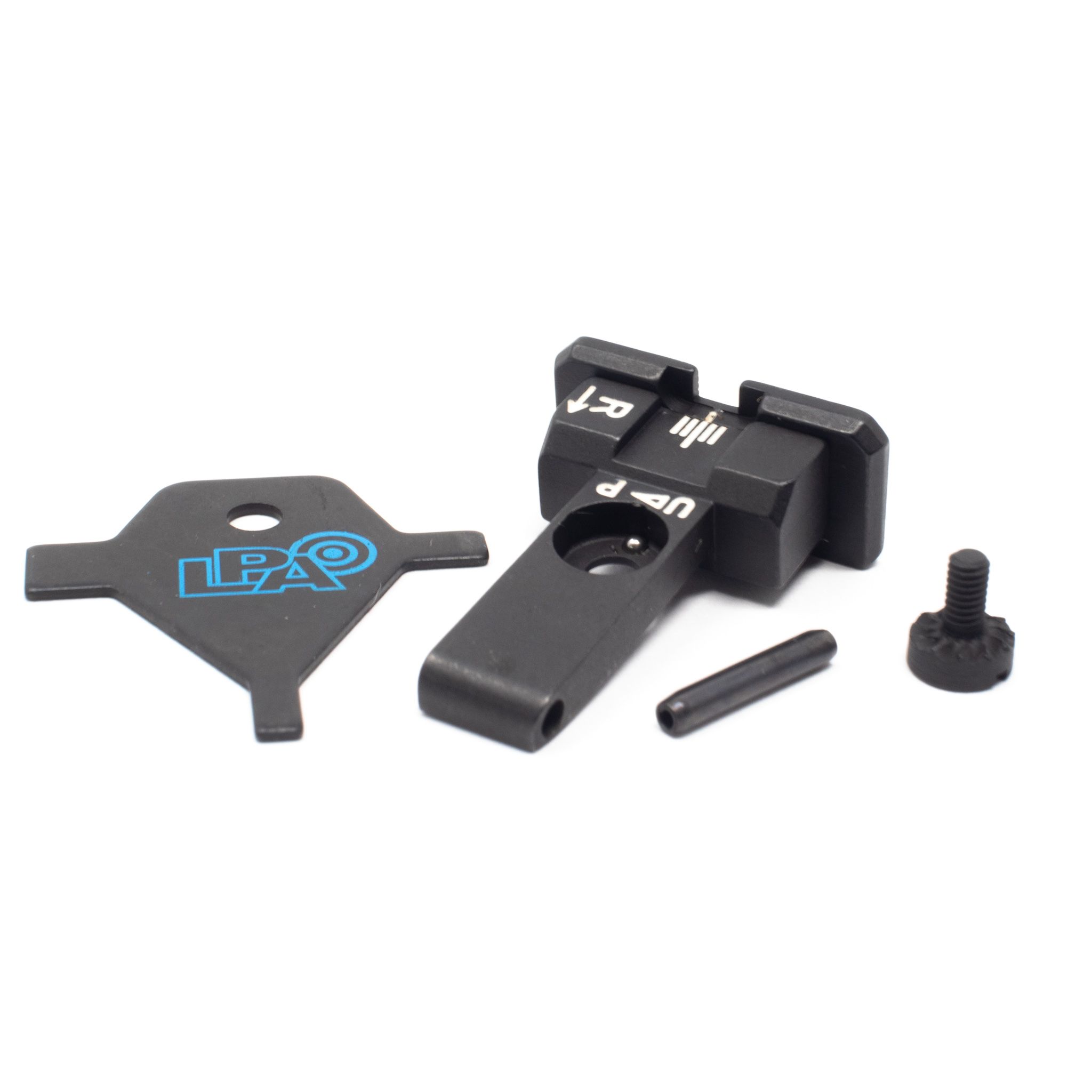 Revolver Rear Sight Blade (Replacement) Black Target - For Smith & Wesson — image 3