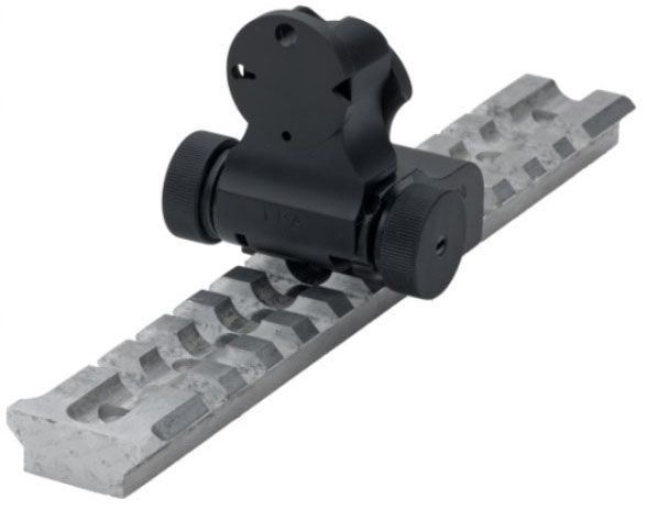 Rifle Adjustable Sight LPA Folding Tactical Rail Series Rear Sight, MAS7 - Ghost Ring