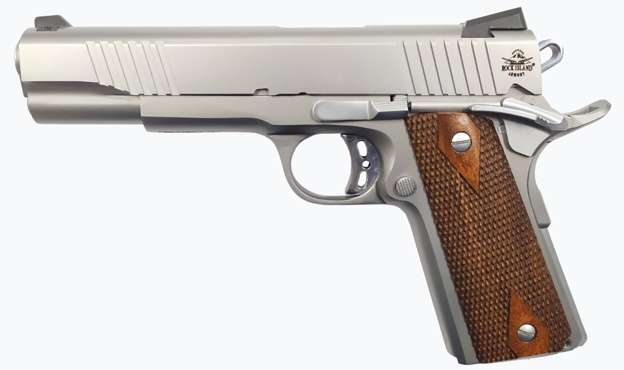 ROCK ISLAND ARMORY M1911-A1 STANDARD FS .45 ACP 5" BARREL 8-ROUNDS