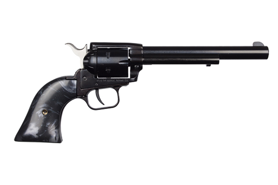 Rough Rider 22LR/22WMR Rimfire Revolver with Satin Black Finish and Camo Laminate Grips