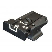 S&W - 645 / 745 - Rear Adjustable Sight - White Outline