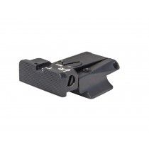 S&W - 9mm & 40 Cal. (3rd Gen) - Rear Adjustable Sight - Black Serrated