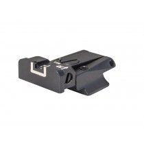 S&W - 9mm & 40 Cal. (3rd Gen) - Rear Adjustable Sight - White Outline