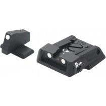 S&W - M&P - White Dot Adjustable Sight Set