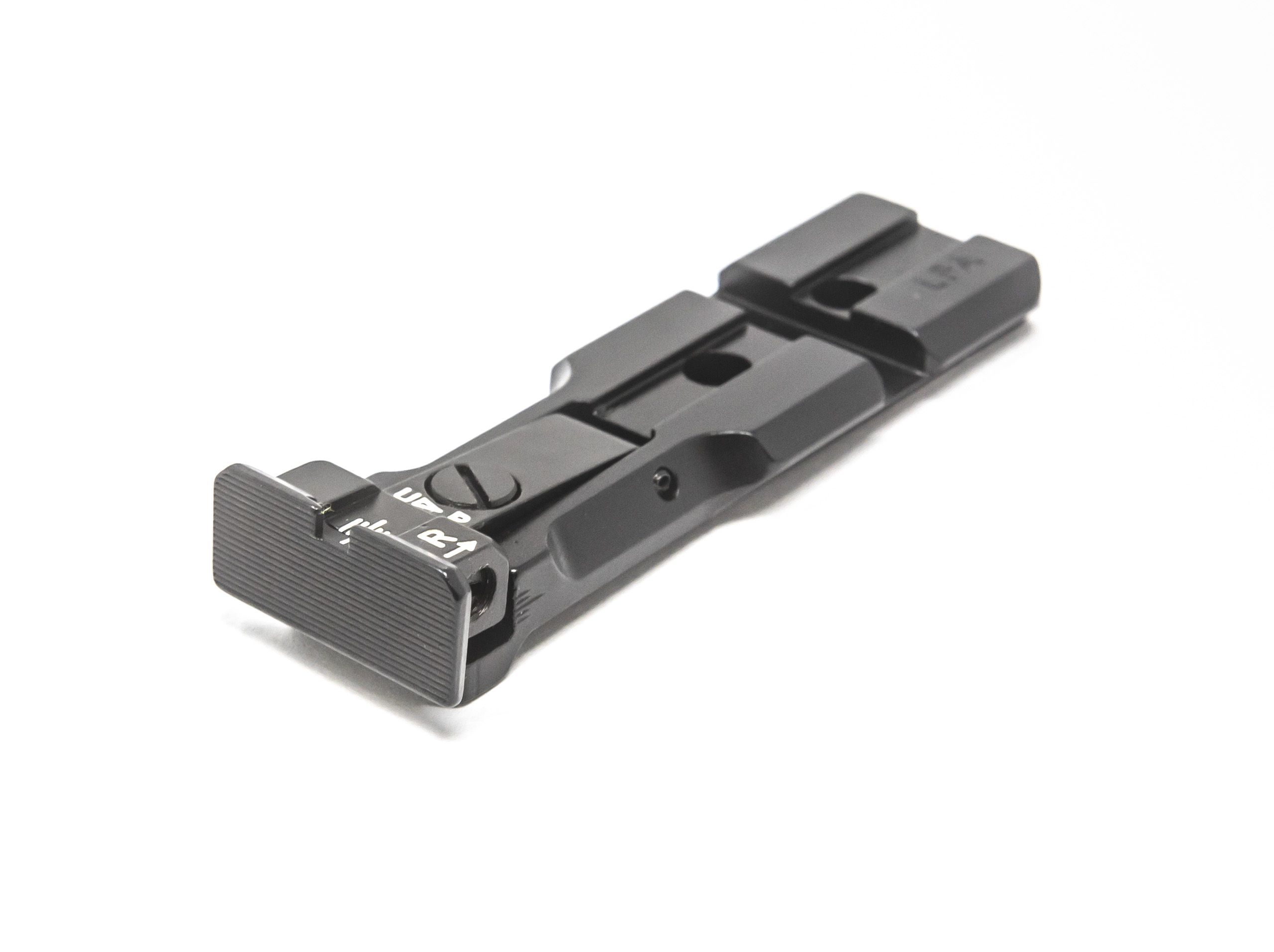 S&W RMR Rear Sight Black Target Black Body