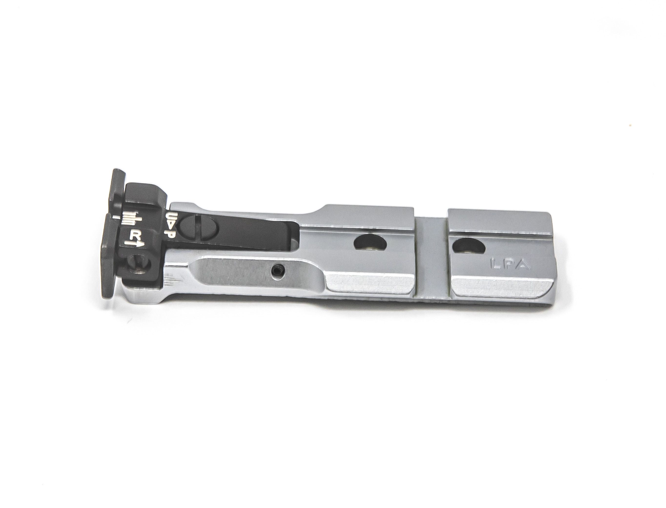 S&W RMR Rear Sight Black Target Silver Body — image 2
