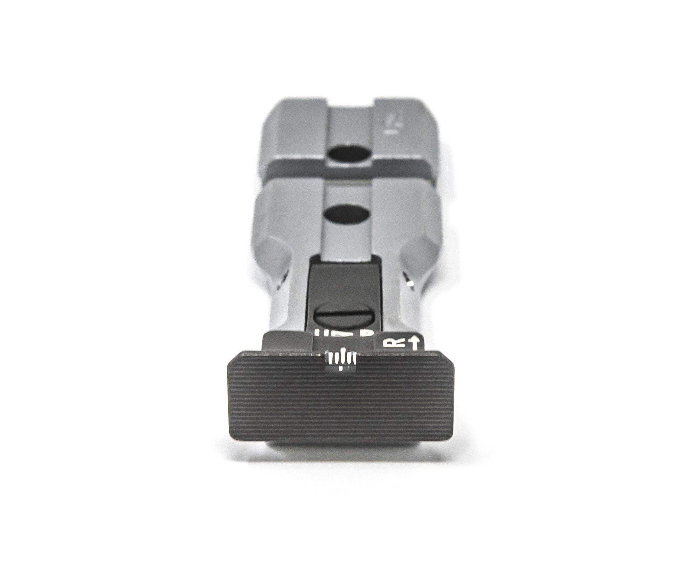 S&W RMR Rear Sight Black Target Silver Body — image 3